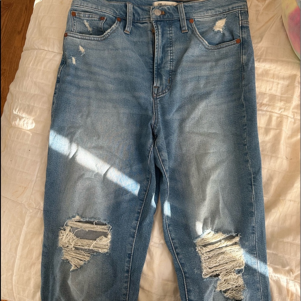 Madewell straight leg jeans